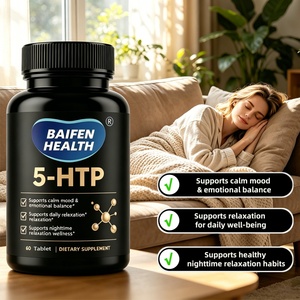 Cápsulas de Complejo 5-HTP de Marca Privada OEM/ODM con Prebióticos que Apoyan la Salud Intestinal, el Metabolismo Energético y el Control de Peso Saludable - Product Image 1