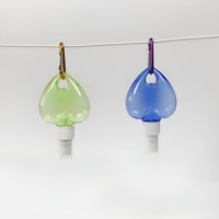 Vente en gros de flacons en PETG vides de 30 ml pour usage industriel, flacons à presser et à vaporiser en plastique à suspendre pour désinfectant pour les mains