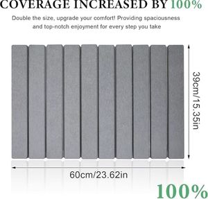 Tapis de bain en diatomite de qualité supérieure, très absorbant, facile à nettoyer, adapté aux modes de vie actifs dans une salle de bain contemporaine - Product Image 2