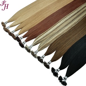 Extensiones de Cabello Ruso al por Mayor FH, Extensiones de Cabello con Punta en U, Extensiones de Cabello con Queratina, 100% Cabello Humano - Product Image 5