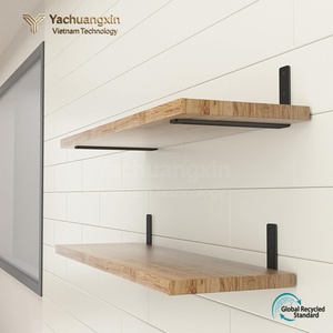 Yachuangxin Flat Iron Connector <b>Bracket</b> <b>Black</b> Matte Finish 90 Degree Home Installation Hardware - Product Image 2