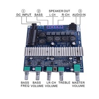Carte amplificateur sans fil 2.1 TPA3116 TPA3116D2 Digital Bass HIFI Subwoofer Audio Amplifier Board 50W * 2 + 100W