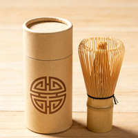 Tube de rangement en papier Chasen, tube en papier épais et rigide, anti-poussière, anti-humidité, emballage cylindrique personnalisé avec logo pour accessoires de cérémonie du thé