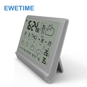 앱 알람 시계가있는 EWETIME 와이파이 무선 기상 관측소 4 일 예측 ABS 소재 맞춤형 OEM 지원 - Product Image 6
