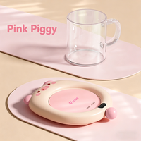 Chauffe-tasse USB intelligent à 3 niveaux de température, à prix abordable, avec câble USB, tapis chauffant à température constante, coussin chauffant pour tasse à café