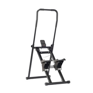 เครื่องออกกำลังกายแบบพับได้ รุ่น Stair Stepper ขนาด 865x450x1445 มม. ใช้งานด้วยมือ สำหรับใช้ในบ้าน สีดำ โลหะ รุ่น JS5013 A - Product Image 1