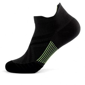 Chaussette de compression basse en nylon et élasthanne pour la course à pied, taille unique pour hommes et femmes, offre une protection - Product Image 1