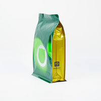 Pochette à gousset latéral avec impression numérique Sac à fond carré Emballage alimentaire pour chips de pommes de terre Grains de café Sucre avec caractéristiques de barrière