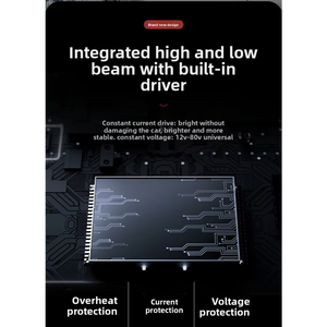 मोटरसाइकिल ने 27 रोशनी और सफेद अल्ट्रा उज्ज्वल मोटरसाइकिल संशोधन रोशनी के साथ हेडलाइट्स - Product Image 4