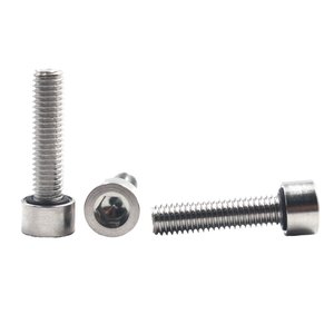 Certified Precision 16mm <b>Stainless</b> <b>Steel</b> Socket <b>Head</b> Standard Thread <b>Screws</b> REACH Compliant for Sheet Metal Fabrication Systems - Product Image 1