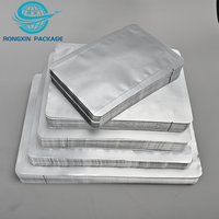Mylar-Beutel Aluminium folien beutel klare Vakuum verpackung für Lebensmittel 3-seitige Versiegelung Vakuum beutel Lebensmittel qualität BPA-frei