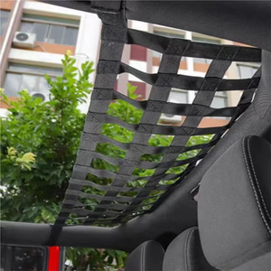 Red de Carga de Malla para Techo de Coche, Tipo Hamaca, para Jeep Wrangler <span class=keywords><strong>JK</strong></span> JL TJ - Product Image 6