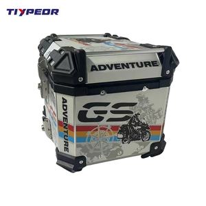 TIYPEOR Coffre arrière en aluminium pour <span class=keywords><strong>moto</strong></span> 36L, grande valise étanche, boîte de rangement pour <span class=keywords><strong>moto</strong></span>, pour R1200R R1200S R1250GS - Product Image 3
