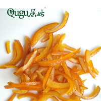Großhandel hohe qualität Süße kandierten orange peel streifen