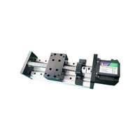 Module de précision automatisé YQY en aluminium 1204, axe optique 100-800 mm, glissière linéaire à vis à billes, moteur pas à pas, guide linéaire