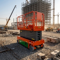 Plateformes de travail en hauteur hydrauliques mini-ciseaux autopropulsées CE, de 4 à 14 m, pour travaux aériens, construction et hôtels – Approvisionnement direct usine