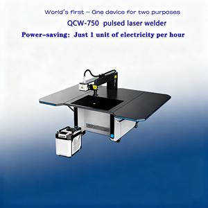 Nouvelle machine de soudage au <span class=keywords><strong>laser</strong></span> à fibre QCW-750W portative et de table pour le soudage des métaux - Product Image 5