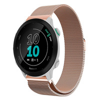 Bracelet de montre en maille milanaise respirante 18mm 20mm 22mm avec fermoir magnétique puissant en acier inoxydable à libération rapide pour