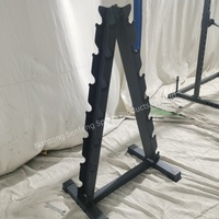 SENFENG SPORTS Multifonctionnel Musculation Réglable En Caoutchouc Petit Triangle Tête Ronde Gym Haltères Racks