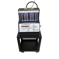 Nettoyeur et testeur d'injecteurs essence pour voitures et motos Aomai DH-GDI-1 Super GDI 6 cylindres 200W DC12V/220V, équipement d'entretien automobile