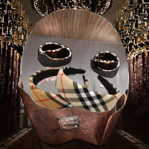 ที่คาดผมดีไซน์หรู แบรนด์ดัง คลาสสิก กว้าง 12 ซม. ที่คาดผมฟองน้ำ ลายเรขาคณิต ผ้าฝ้ายแท้ แฟชั่น ใช้ได้ทุกวัน ตกแต่ง - Product Image 3