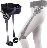 Exosquelette robotique pour patients victimes d'AVC, exosquelette de hanche à intelligence artificielle pour personnes âgées, aide à la marche, mobilité réglable, rééducation des jambes