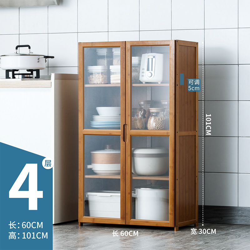 [Double porte] 60 cm de long, quatre couches (transparentes et anti-poussière)