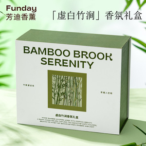 Funday Bamboo Brook Serenity Scented Diffuser Stone Aromatherapy Gift Box 90-120 Days Duration - Product Image 3
