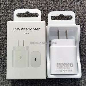 Cargador PD C de 25W, adaptador de corriente de <span class=keywords><strong>carga</strong></span> súper rápida, OVP, compatible con <span class=keywords><strong>Samsung</strong></span>, Galaxy S24/S23 <span class=keywords><strong>Ultra</strong></span>/S22/<span class=keywords><strong>S21</strong></span>/Note 20 US - Product Image 1
