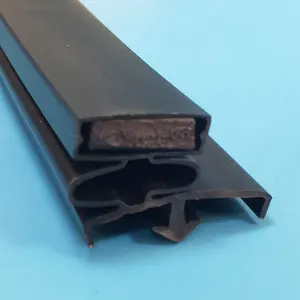 Scheren tür dichtung für Kühlschrank profil PVC-Kunststoff-Gummi dichtung für Kühlschrank tür