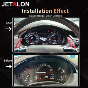 แผงหน้าปัด LCD สำหรับ Cadillac XTS ปี 2013-2018 แดชบอร์ดดิจิตอล มาตรวัดความเร็ว คลัสเตอร์ Carplay ห้องนักบินเสมือนจริง มาตรวัดรอบเครื่องยนต์ 12.3 นิ้ว - Product Image 4