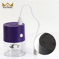 Accessoires pour fumeurs de bonne qualité Broyeur d'herbes à tabac rechargeable USB électrique avec logo imprimé