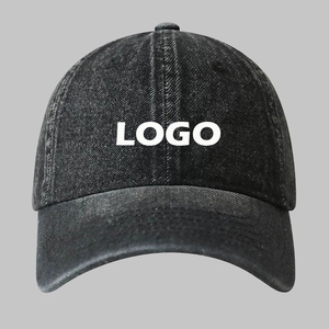 Cappellini da Baseball di Alta Qualità in Denim Lavato per Uomo e Donna, Non Strutturati, Regolabili, con Logo Ricamato Personalizzato - Product Image 5