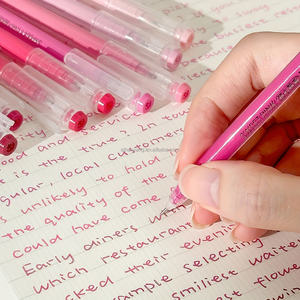 Venta al por mayor de gran capacidad Morandi 0,5mm Juego de bolígrafos de gel con material plástico para dibujo colorido - Product Image 2