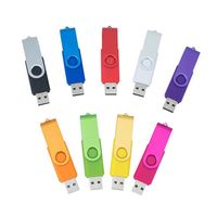 2024 Top Ventas 100% Original Marca Swivel Usb Stick 1GB 2GB 4GB 8GB 16GB 32GB 64GB 128GB Pendrive Mini Usb Flash Drives
