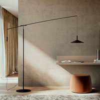 Lampe sur pied LED moderne BIFANG, corps en fer noir, abat-jour en métal pour la décoration de la maison, grand salon, chambre à coucher, bureau, hôtels - E27