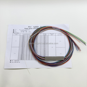 Factory Customized 1×16 Bare Fiber PLC Splitter Mini Stainless Steel Tube 0.9mm No Connector Optical Splitter - Product Image 2