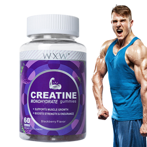 Gomitas de Creatina Monohidratada WXW Stock, Suplemento Deportivo para Aumentar la Energía, Gomitas de Creatina Natural para el Crecimiento Muscular y la Fuerza - Product Image 1