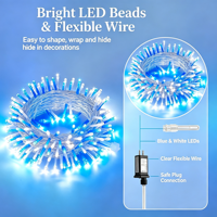 Guirlandes lumineuses LED personnalisées IP65, étanches, pour l'extérieur, pour les fêtes, les jardins, les arbres, les mariages, la terrasse, la décoration de la maison