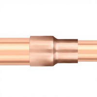 Raccord réducteur en cuivre haute pression 5/8" x 1/2" Cx C avec filetage NPT |   Raccords de plomberie en cuivre à souder par transfert de chaleur