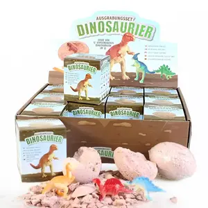 12 Oeufs Dinosaure Différents Modèles Creuser Kits Dinosaure Oeuf Boîte Aveugle Science STEM Activités Dinosaure Oeuf Creuser Kits Jouet pour Enfants