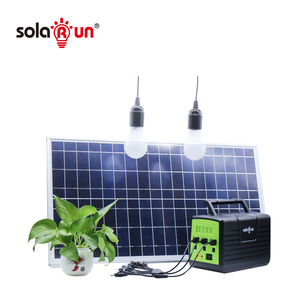 Mini portátil <span class=keywords><strong>prepago</strong></span> pague reparto W 30W 40W 50W sistema de iluminación casero Solar Kit teléfono cargador de carga de negocios para África - Product Image 4