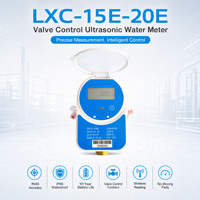Compteur d'eau intelligent à lecture à distance basé sur l'IoT, ultrasonique, DN15 DN20, NB-IoT 4G LoRaWAN, sans fil, contrôlé par vanne, pour eau domestique