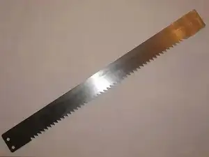 Paketleme makinesi zikzak Film kesme bıçağı