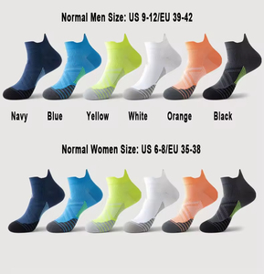 Custom Made Logos Comfortable Cushion Sport <b>Socks</b> for Running and Cycling in Various Colors for Men Women - Product Image 6