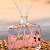 Maison Décorative Bâtons Naturels Sèche Parfumée Fleur Fragrance100ML Bouteille En Verre diffuseur de roseaux