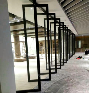 Partición de vidrio móvil plegable Pared Auditorio Biblioteca Partición Banquete Hotel Particiones de pared operables - Product Image 4