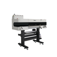 Nueva Impresora DTF Automática de 24 Pulgadas (60 cm) con 2 Cabezales I3200, WiFi, Agitador de Polvo y Placa Hoson para Distribuidores, Modelo Inteligente