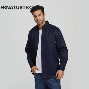FRNATURTEX <strong>Wholesale</strong> Custom Fire Rated Clothing Mechanic Workwear Fire Resistant Work <strong>Shirts</strong> - Product Image 6
