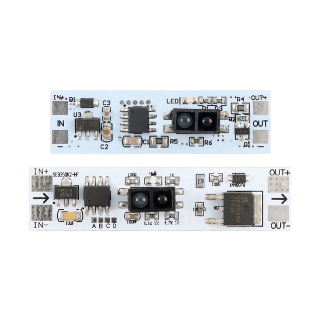 Short Distance Scan Sensor Capacitive Touch Switch PIR Motion Sensor Switch Module 3A Constant Voltage for Smart Home